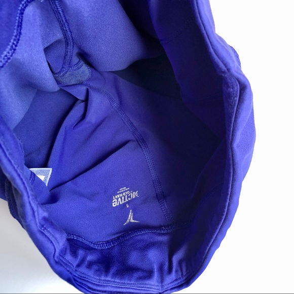 OLD NAVY Capri Leggings Pants Active Workout Athleisure Blue Small Women’s - Picture 4 of 16